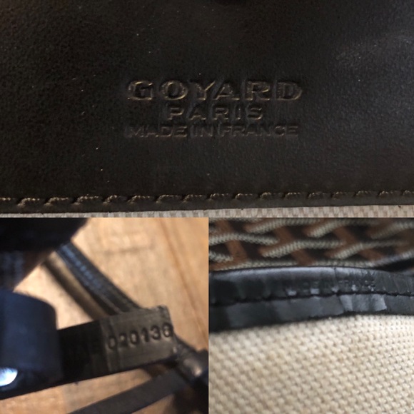 SOLD ——————Authentic Goyard St Louis Tote PM Black - Picture 3 of 4